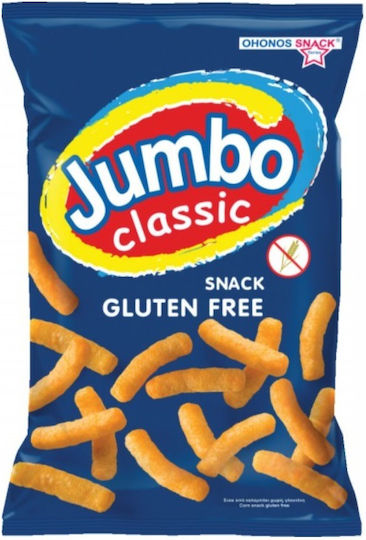 Ohonos Snack Puffed Snacks Jumbo Classic Cheese Gluten-Free 110gr