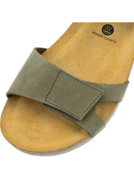Comtes Anatomische Damenplattformen Khaki