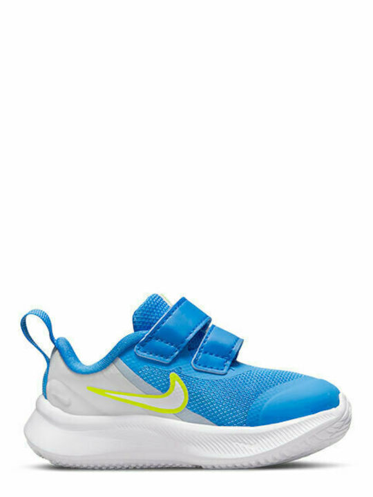 Nike Αθλητικά Παιδικά Παπούτσια Running Star Runner 3 με Σκρατς Μπλε