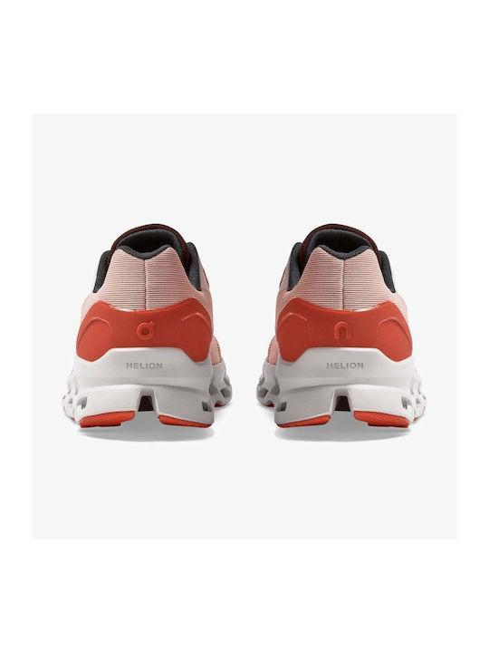 Cloudstratus Γυναικεία Αθλητικά Παπούτσια Running Κόκκινα