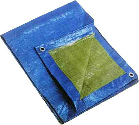 Krausmann Waterproof Tarpaulin 65gr/m² 4x6m. Light Type Blue