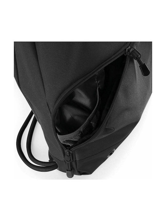 BagBase BG542 Unisex Τσάντα Πλάτης Γυμναστηρίου Μαύρη