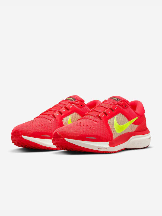 Nike Air Zoom Vomero 16 Ανδρικά Αθλητικά Παπούτσια Running Siren Red / Volt / Red Clay / Summit White