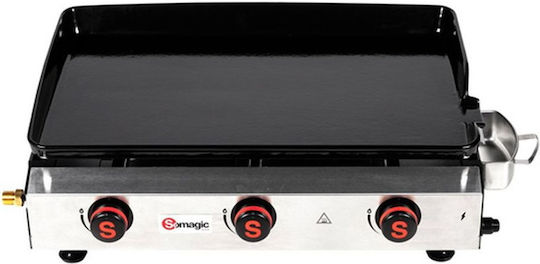 Somagic Aneto Ψησταριά Υγραερίου με 3 Εστίες 8kW
