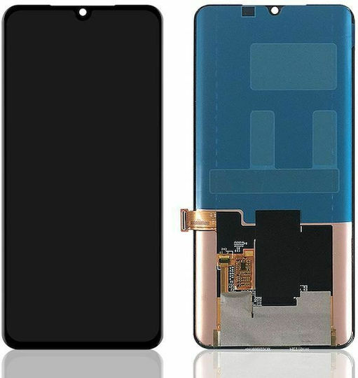 Xiaomi Screen Mi Note10 with Touch Mechanism and Frame for Mi Note 10 Pro (Black)