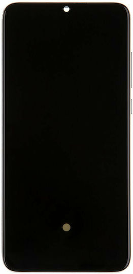 Xiaomi Οθόνη με Μηχανισμό Αφής και Πλαίσιο για Mi 9 Lite (Λευκό)