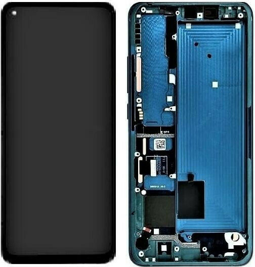 Xiaomi O ecran cu Mecanism Tactil și Cadru pentru Mi 11 Lite (Albastru)