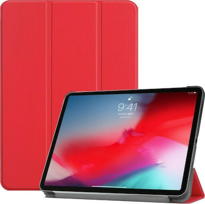 Smart Cover Flip Cover Δερματίνης Κόκκινο (iPad Pro 2020 11")