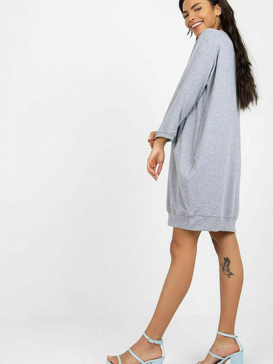 Relevance Mini Rochie Heather Grey