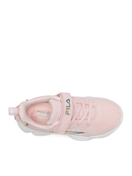 Memory Musha Παιδικά Sneakers Ανατομικά με Σκρατς Ροζ