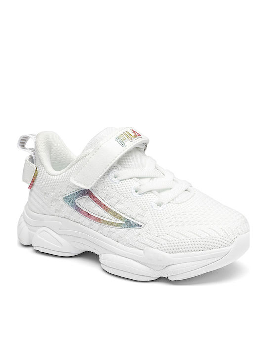 Memory Musha Kids Sneakers Anatomic with Scratch White