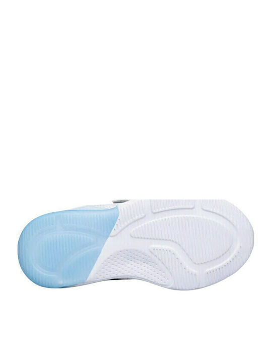 Memory Spectrolite Παιδικά Sneakers Ανατομικά με Σκρατς Ασημί