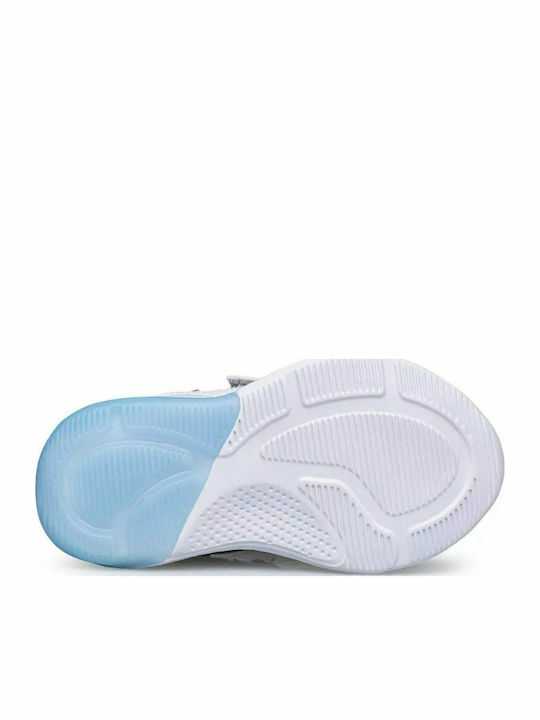 Spectrolite Παιδικά Sneakers Ανατομικά με Σκρατς Ασημί