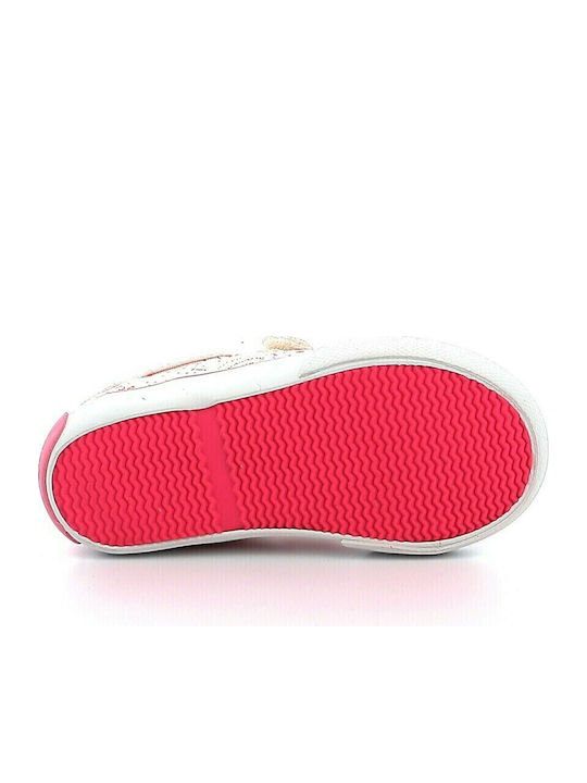 Παιδικά Sneakers Ανατομικά με Σκρατς Ροζ