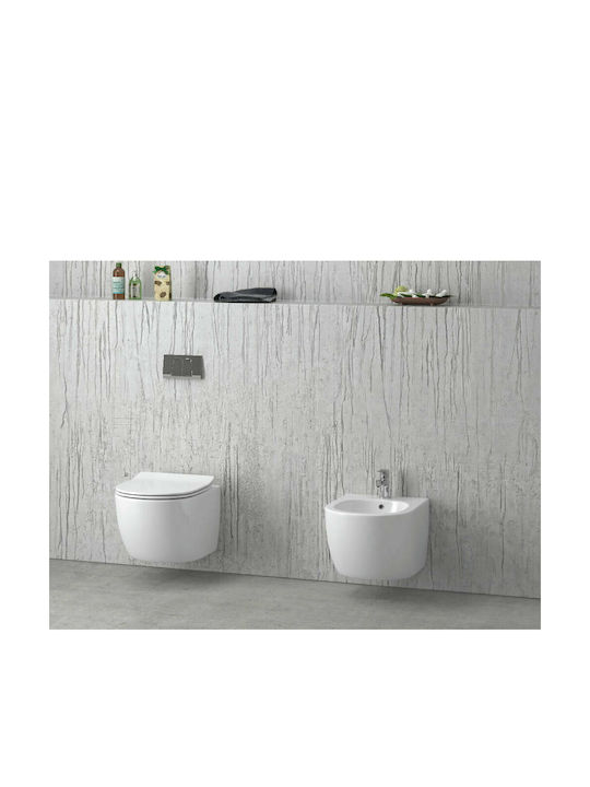Karag New Luna Μπιντέ Κρεμαστό 36x52.5cm