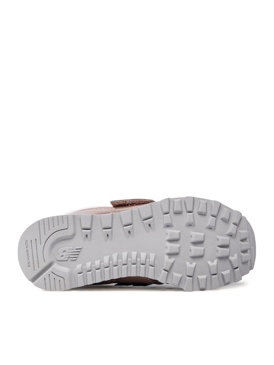 Kinder Sneakers mit Klettverschluss Gold