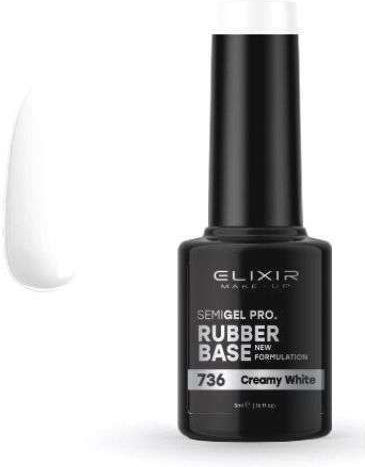 Elixir Semigel Pro Base Coat για Ημιμόνιμα Βερνίκια Rubber 5ml