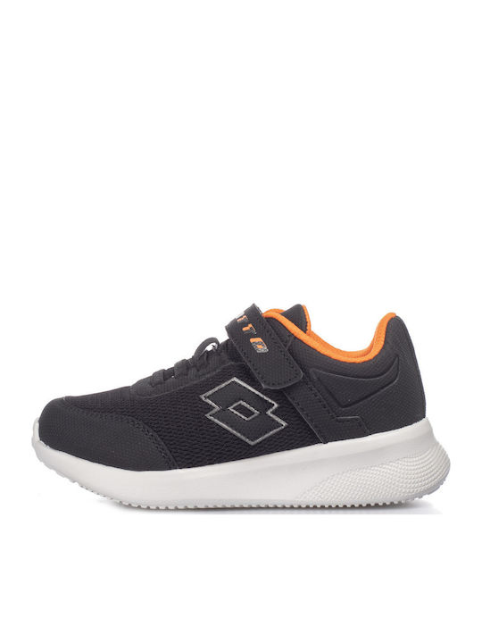 Evolite Amf II Παιδικά Sneakers με Σκρατς Μαύρα