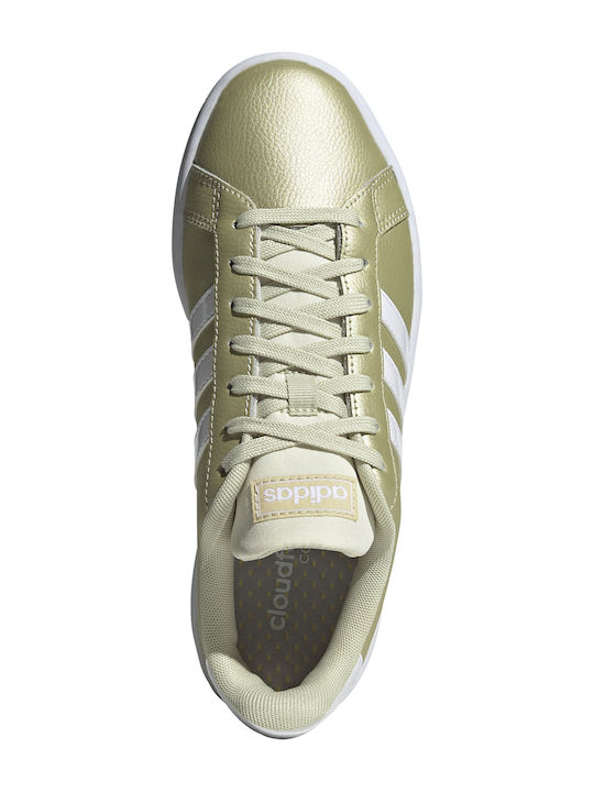 Advantage Grand Court Παιδικά Sneakers Χρυσά