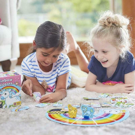 Board Game Rainbow Unicorns for 2-4 Players 3+ Years Old (EN) Orchard