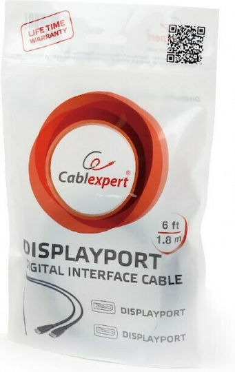 Cablexpert Cable DisplayPort male - DisplayPort male 5m Black (CC-DP2-5M)