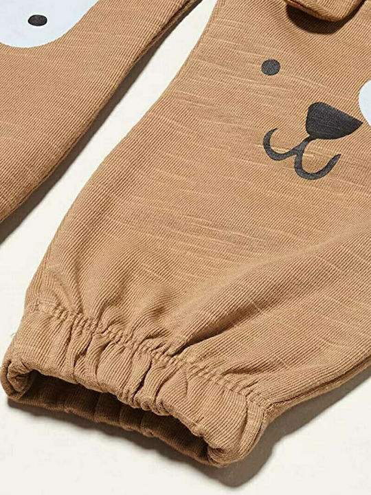 Name It Kinder Sweatpants Set - Jogginganzug Braun