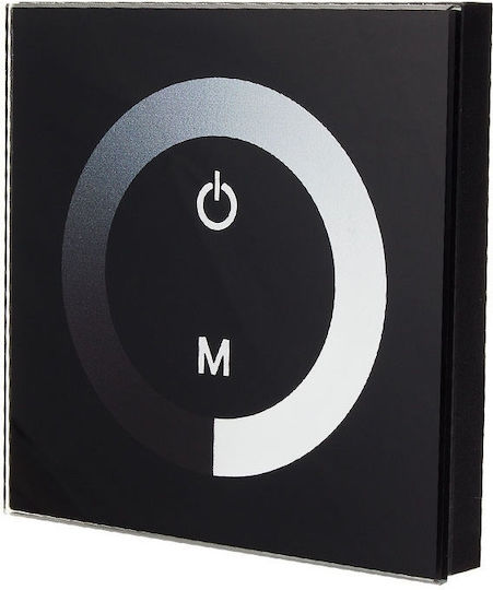 Optonica Comutator cu Variator Montat pe Perete cu Rama LED Tactil