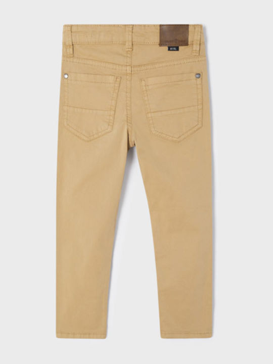 Kids' Fabric Pants Brown