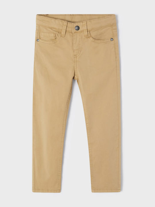 Kids' Fabric Pants Brown