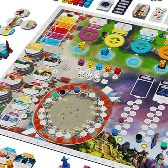 Board Game Origins: First Builders for 2-4 Players 14+ Years Old (EN) Board & Dice