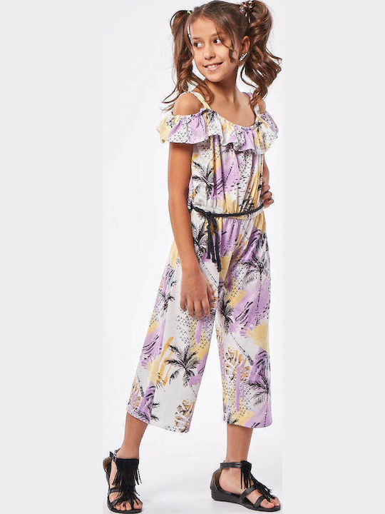 Combinezon din Material Textil pentru Copii Multicoloră