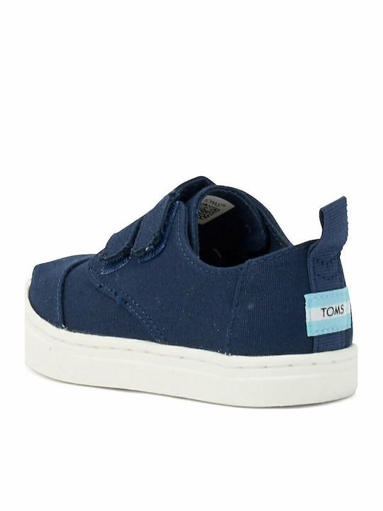 Kids Sneakers with Scratch Navy Blue