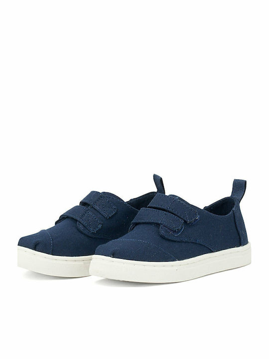 Kids Sneakers with Scratch Navy Blue