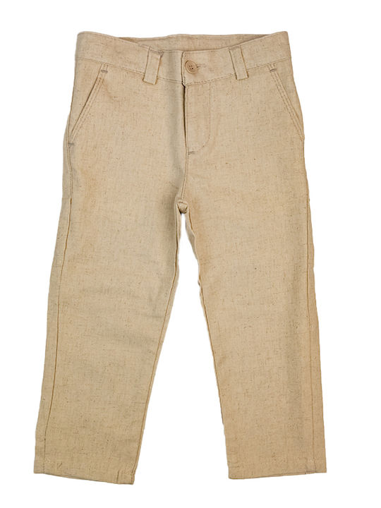 Energiers Boys Fabric Trouser Beige