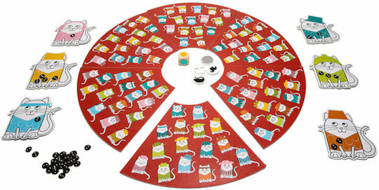 Board Game Cats in Hats for 2-6 Players 6+ Years Old BS Toys