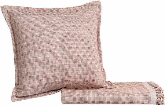 Madi Perplex Armchair Throw 170x180cm Coral