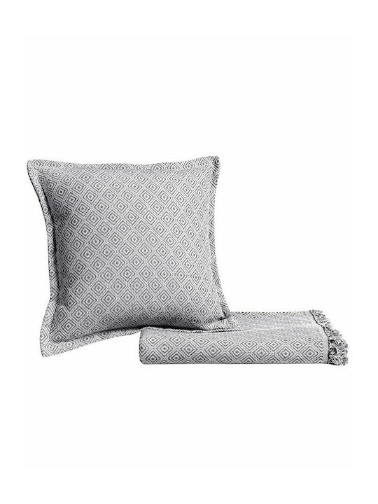 Madi Panic Ριχτάρι Πολυθρόνας 170x180εκ. Grey PANIC GREY-1TH