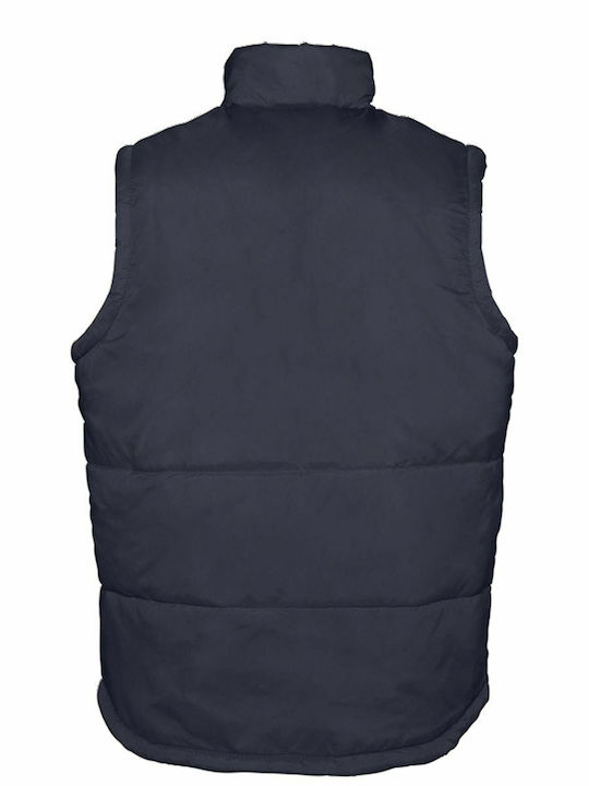 Warm 3 Αμάνικο Μπουφάν Navy