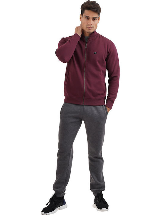 Burgundy Cardigan