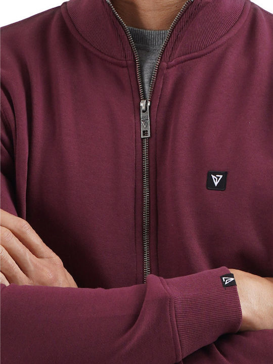 Burgundy Cardigan