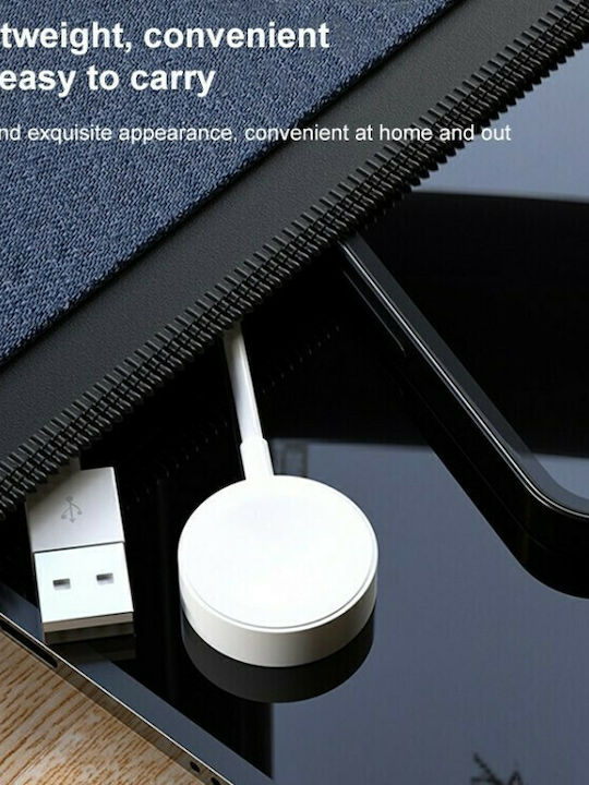 Wiwu M7 Magnetic Wireless Charger Ladegerät für Apple Watch Weißς