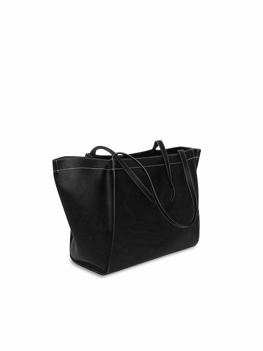 Hvisk Boat Structure Women's Bag Shopper Shoulder Black