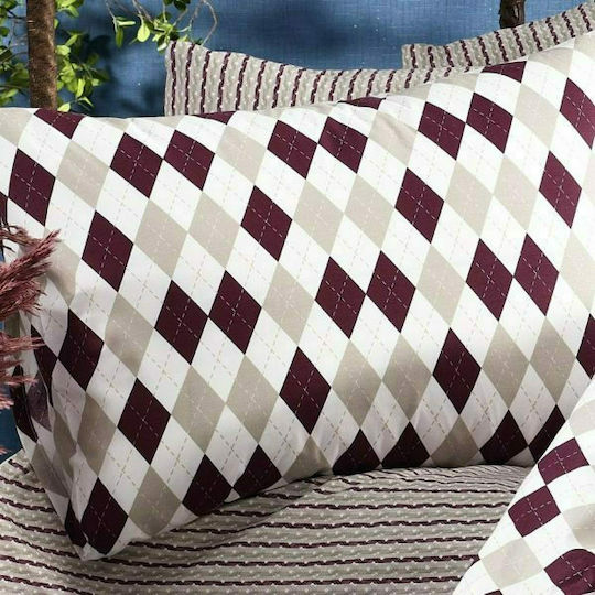 Dimcol Diamond με Φάσα 326 Burgundy 50x70cm 1935853141532623