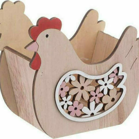 Click Plant Pot Wooden Beige Click Plant Pot Wooden Beige