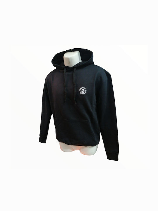 Body Staff BS270 Men's Sweatshirt with Hood and Pockets Black