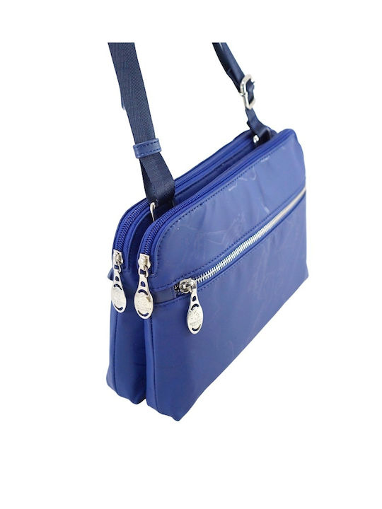 Beverly Hills Polo Club Damen Tasche Crossbody Blau