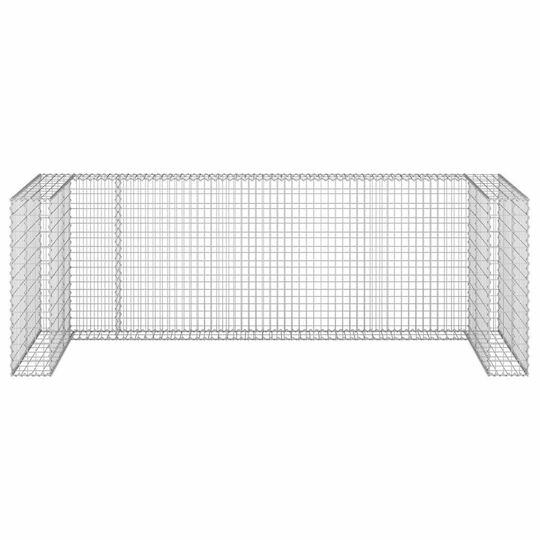 vidaXL Garden Fencing Material 1pcs Silver