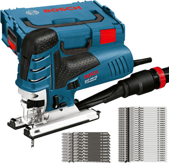Bosch GST 150 CE Jig Saw 780W & 35 Blades & L-Boxx
