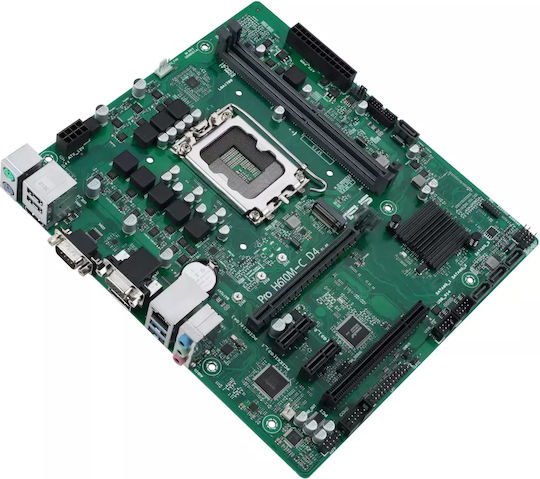 Asus Pro H610M-C D4-CSM Placă de bază Micro ATX cu Intel 1700 Socket