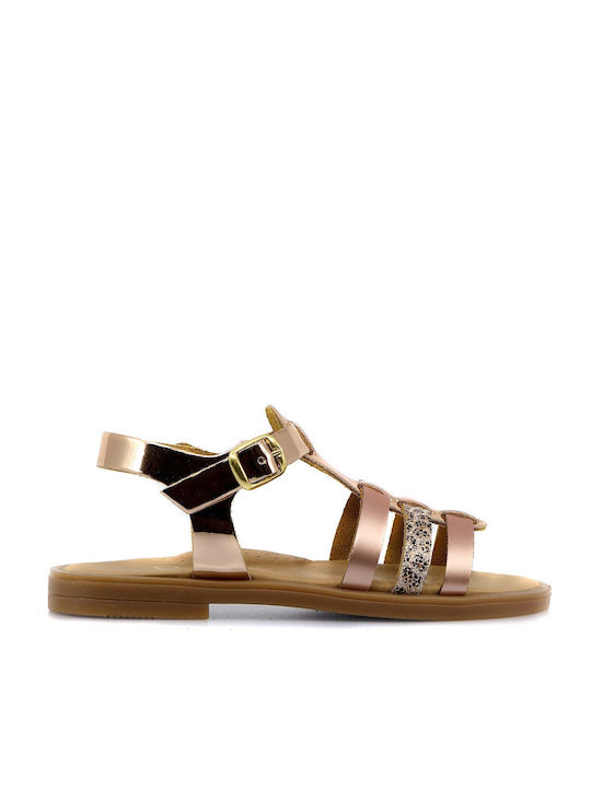 Kinder Sandalen Anatomisch Gold